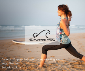 Yin Vinyasa Saltwater Yoga Newquay